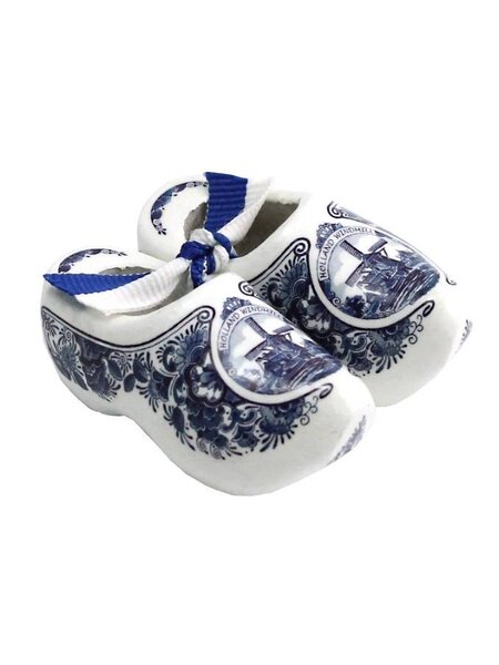 Souvenirs klompjes 5cm  delft blauw
