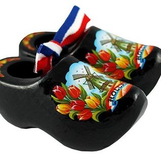 Souvenir Clogs 5cm Schwartz