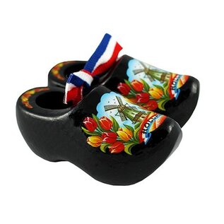 souvenirsklompjes 5cm  zwart