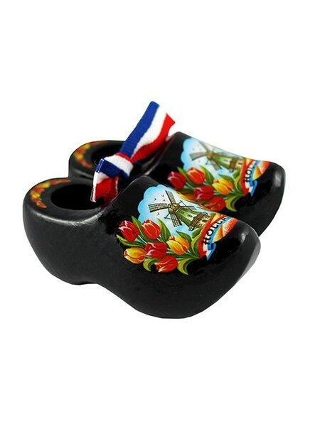 souvenirsklompjes 5cm  zwart