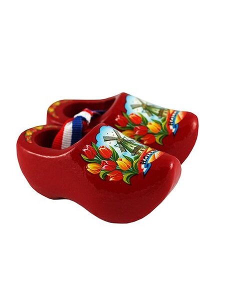 Souvenirs Clogs rot 8 cm