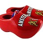 red souvenirs clogs Amsterdam 8 cm