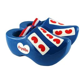 blaue Souvenirs Clogs Friesland 8 cm