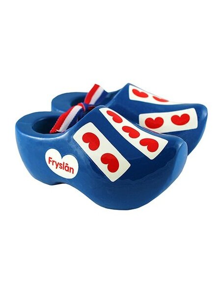 blue souvenirs clogs Friesland 8 cm