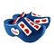  blaue Souvenirs Clogs Friesland 8 cm