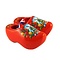  Souvenirs Holzschuhe orange 8cm