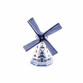 Souvenirs Polder mill delfts blue 11 cm