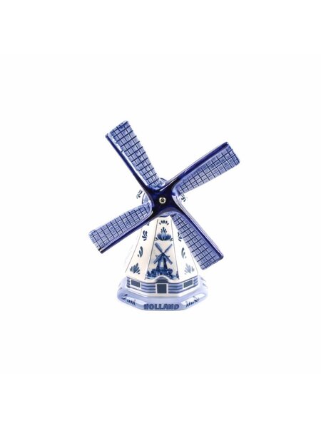 Souvenirs Poldermolen delfts blauw 9 cm