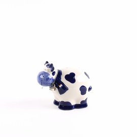 money box delft blue cow