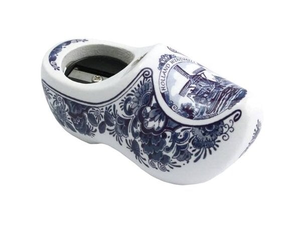 Sharpener clog delft blue mill