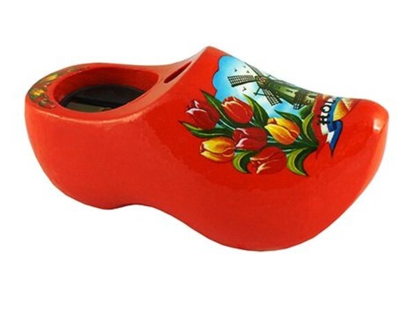 Nijhuis klompenfabriek Orange souvenirclog sharpener