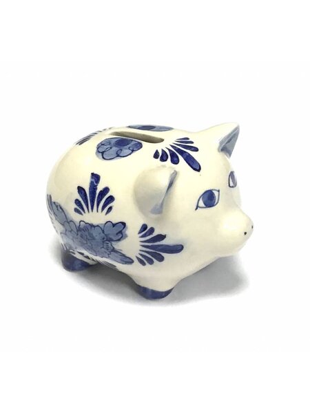 piggy bank delfts blue