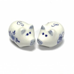 Salz- und Pfefferset Delfter Blaue Schweine
