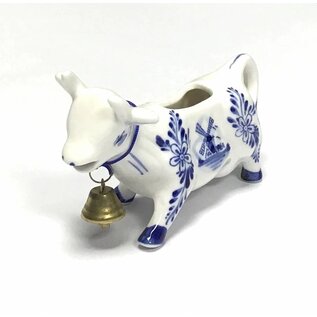 melkkan koe met belletje delft blauw