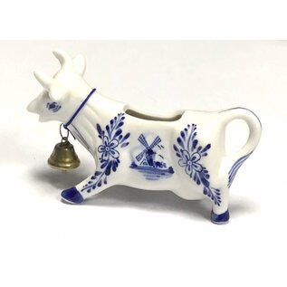 melkkan koe met belletje delft blauw