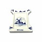 Tea bag holder delft blue mill