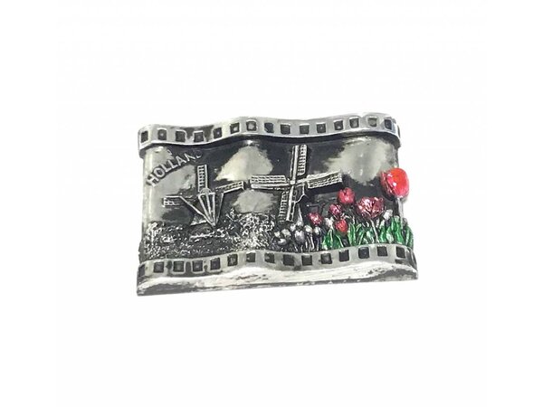 Magneet Hollandse windmolen metaal Magneet Hollandse windmolen metaal