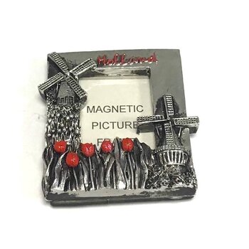 Magnet photo frame windmill metal