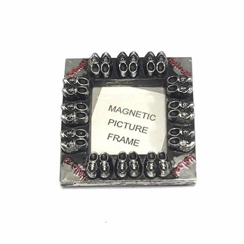 Magnet photo frame clogs metal