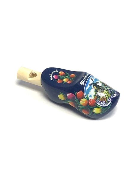Clog whistles blue