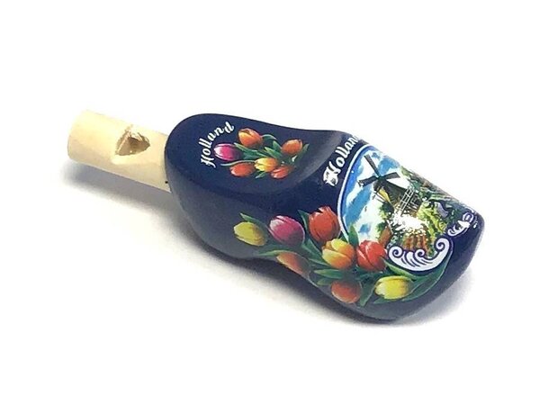 Clog whistles blue