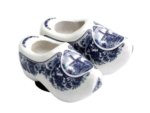 Magnetclogs Delft blue