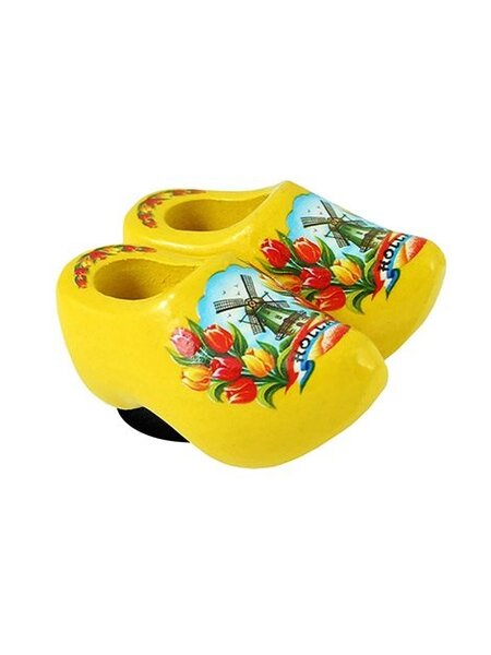 Magnet clogs gelb