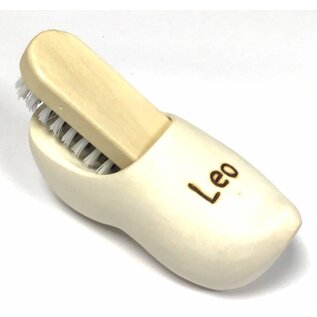 Brush clog  with engraving