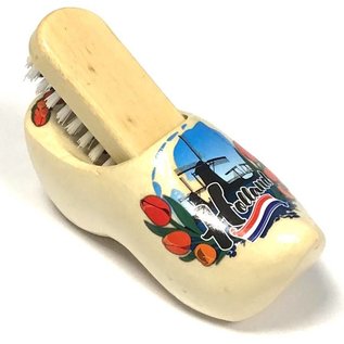 souvenir clog with brush