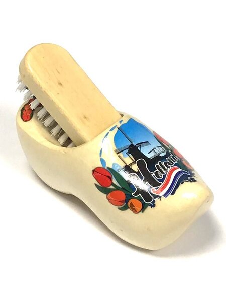 Bürste Clog lackiert