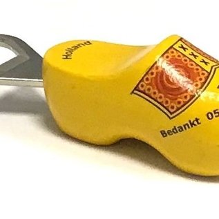 Bottle opener clog with text