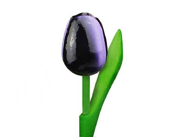 Nijhuis klompenfabriek Dark Purple Wooden Tulip