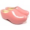  Roze houten klompen