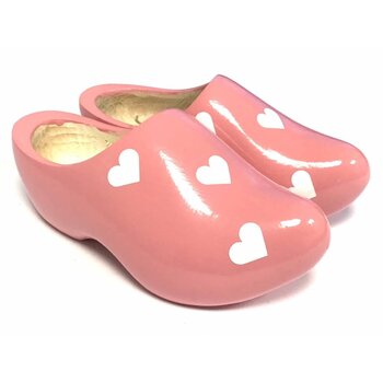 Children's clogs with hearts