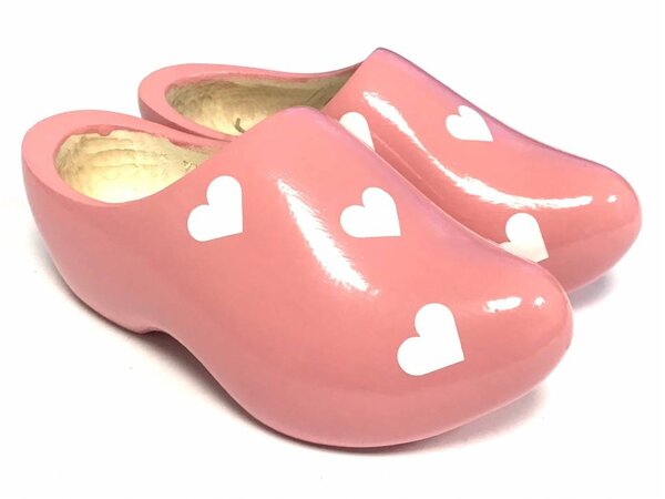 Nijhuis klompenfabriek Wooden Shoes with Hearts