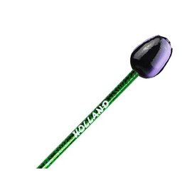 Dark purple wooden tulip pencil