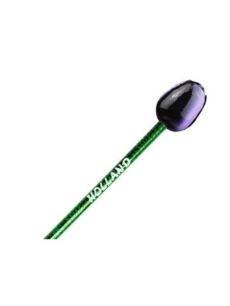 Dark purple wooden tulip pencil