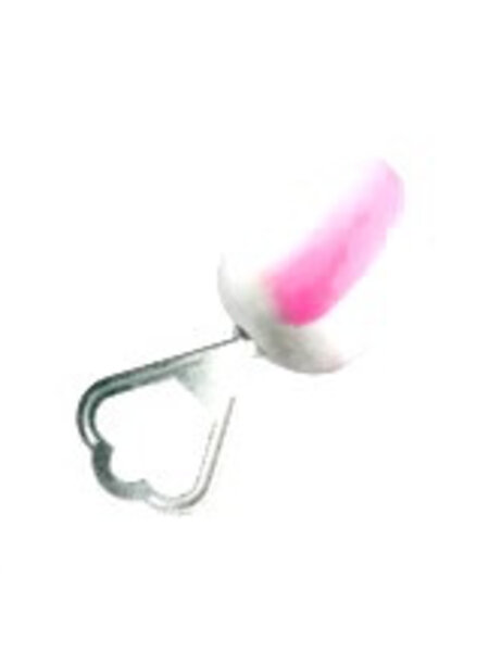 Wit-roze houten tulp flesopener