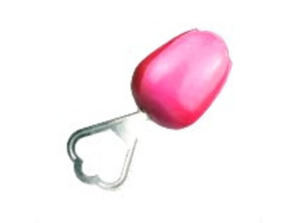 Roze houten tulp flesopener Roze houten tulp flesopener