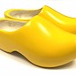 Yellow wooden shoes