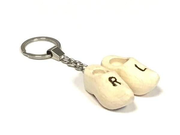 Nijhuis klompenfabriek Clog Keychain with Engraving