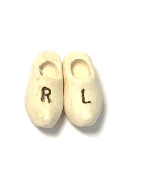 Klompjes met gravering 10cm