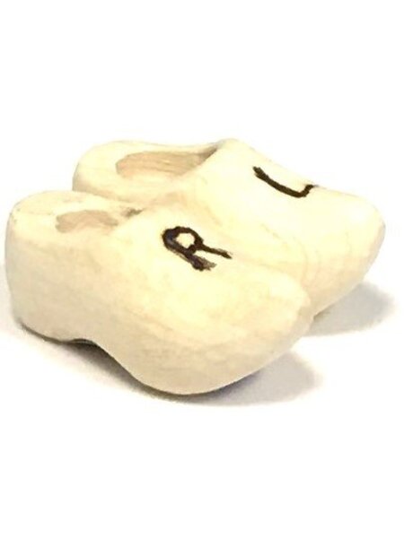 Souvenir klompenpaartje met gravering 14cm
