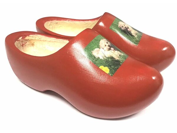 Holzschuhe mit deinem eigenen Hund Holzschuhe mit deinem eigenen Hund