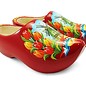 Wooden shoes red with windmill