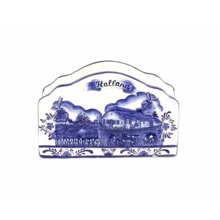 napkin holder delftblue