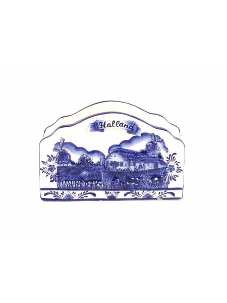 napkin holder delftblue