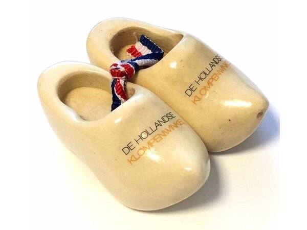 Souvenirclogs with text 8cm