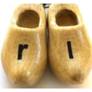 souvenir clogs with text 14 cm