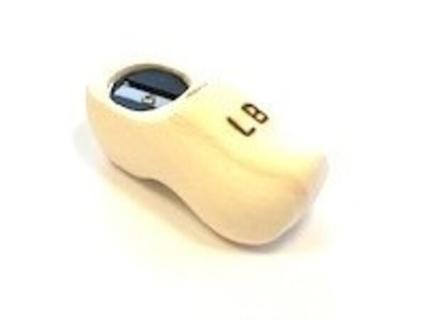 Nijhuis klompenfabriek sanded clogs sharpener with engraving
